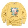 Simply Sage Market Wild Blue Yonder Garment Dyed Long Sleeve - M - Mustard - 2 of 4