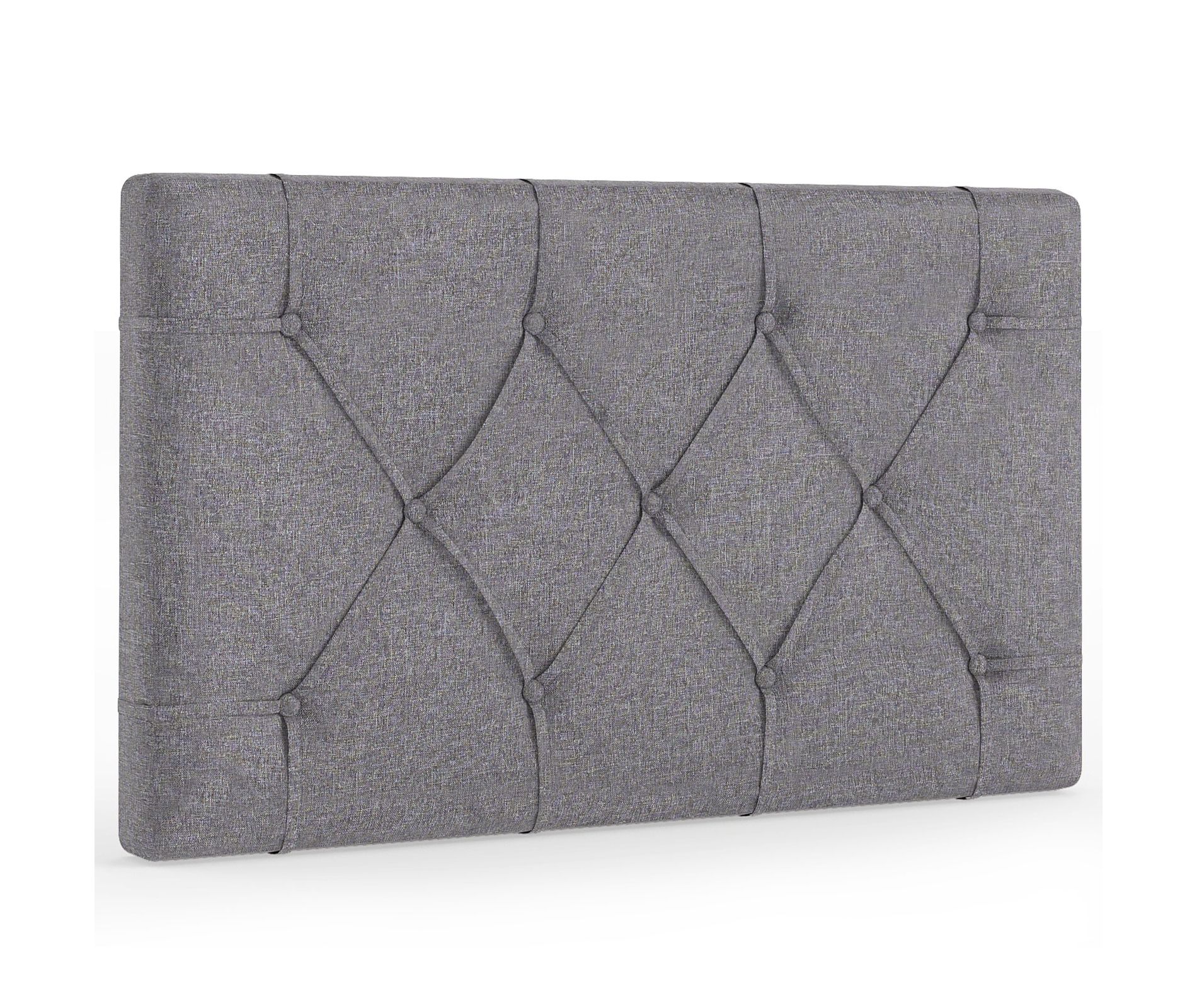 Costway Upholstered Headboard for Twin Size Bed w/ Fabric Upholstery Adjustable Height