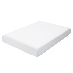 Costway Twin\Full\Queen\King  Size 10''  Foam Mattress Jacquard Medium Firm Bed-in-a-Box Bed Room W/Removable Cover - 1 of 4