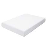 Costway Twin\Full\Queen\King  Size 10''  Foam Mattress Jacquard Medium Firm Bed-in-a-Box Bed Room W/Removable Cover