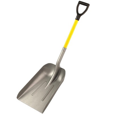 Bon Tool 84-688 Aluminum Scoop W/ 27-inch D Fiberglass Handle