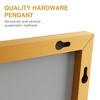 Lirago 40" Modern Gold Framed Bathroom Mirror Sleek Rectangular Vanity Mirror with Easy Installation for Bathroom Bedroom or Entryway Set of 2 - 3 of 4