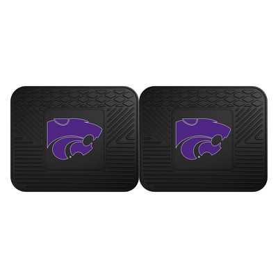 NCAA Kansas State Wildcats University Vinyl Utility Mat Set - 2pc