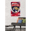 Trends International NHL Florida Panthers - Maximalist Logo 23 Framed Wall Poster Prints - 2 of 4
