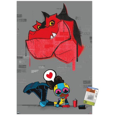 clear push pins bundle