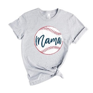 Simply Sage Market Women's Mama Baseball Short Sleeve Graphic Tee - 1 of 3