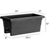 Novelty Countryside Weather Resistant Rail Planter - 3 of 3