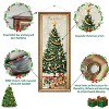 4 Packs Christmas Banners Porch Signs Holiday Decor Vintage Hanging Banner - 4 of 4