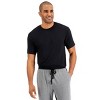 Hanes Premium Men's Modal Sleep Pajama T-Shirt - Black L - Yahoo