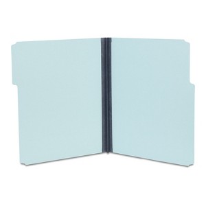 HITOUCH BUSINESS SERVICES File Folder 1/3 Cut Letter Size Light Blue 25/Box TR606798/606798 - 1 of 4