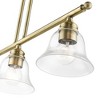 Livex Lighting Moreland 3 - Light Chandelier in  Antique Brass - 4 of 4