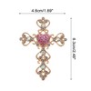 Unique Bargains Cross-shaped Phone Case Decoration 1 Pc - 3 of 4
