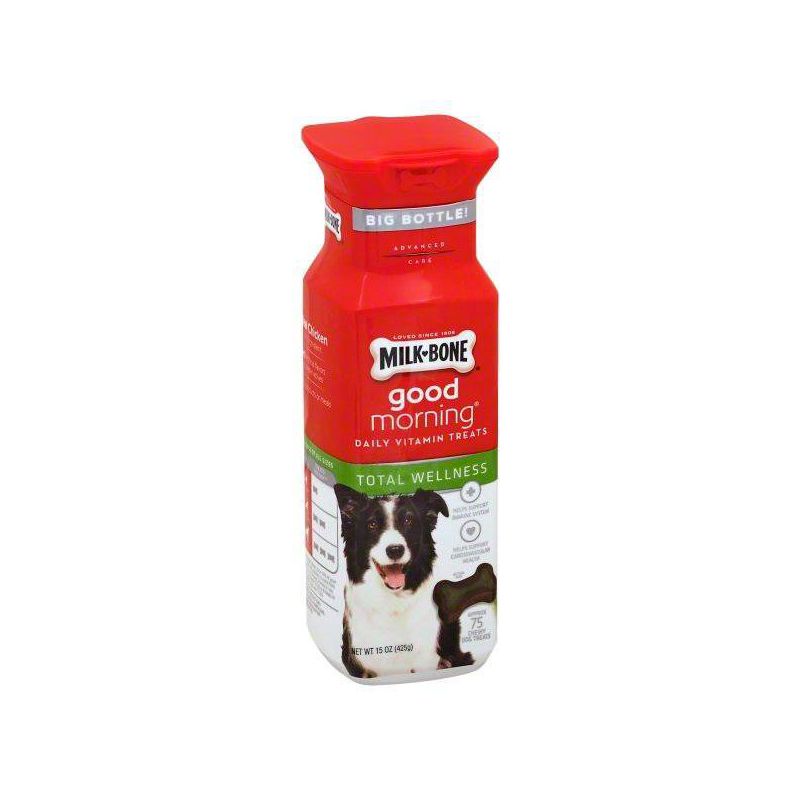 Milk-Bone Good Morning Total Wellness Daily Chicken Flavor Vitamin Treats for Dogs - 15oz, 3 of 5
