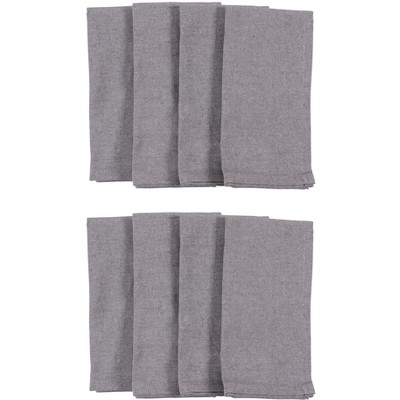 KAF Home Overbrook Chambray Napkins Set of 8