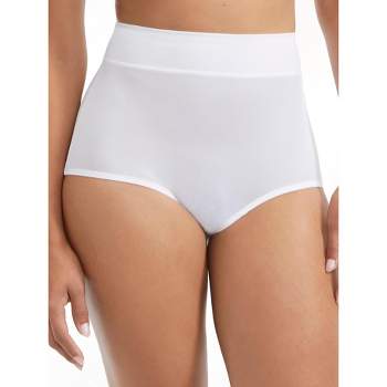 Warner's Women's Plus Size No Pinching.No Problems. Dig-Free Comfort Waist  with Lace Microfiber Hipster RU7401P, White, 06 at  Women's Clothing  store