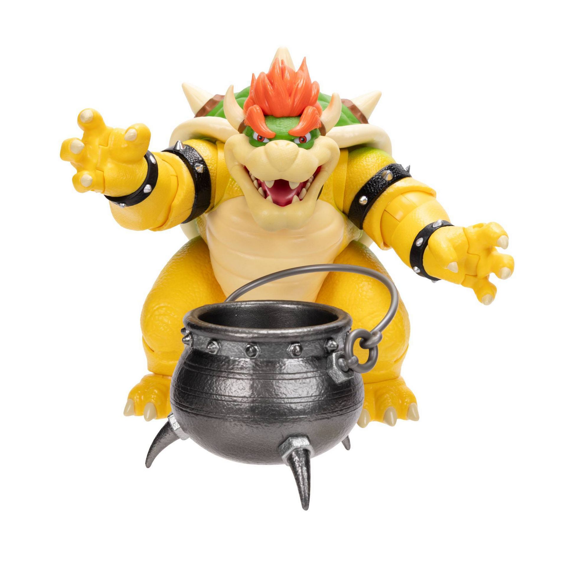 The Super Mario Galaxy Movie – 6" Bowser Figure with Cauldron Accessory