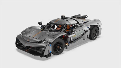 LEGO Technic Koenigsegg Jesko Absolut Grey Hypercar Toy Set