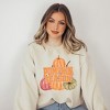 Simply Sage Market Women's Graphic Sweatshirt Pumpkin Season Distressed - 2 of 4