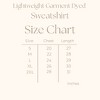 Simply Sage Market Women's Lightweight Garment Dyed Graphic Sweatshirt Farm Fresh Open Daily - image 4 of 4