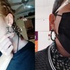Coral Snake Hoop Earrings - Halloween Sandworm Style - 4 of 4