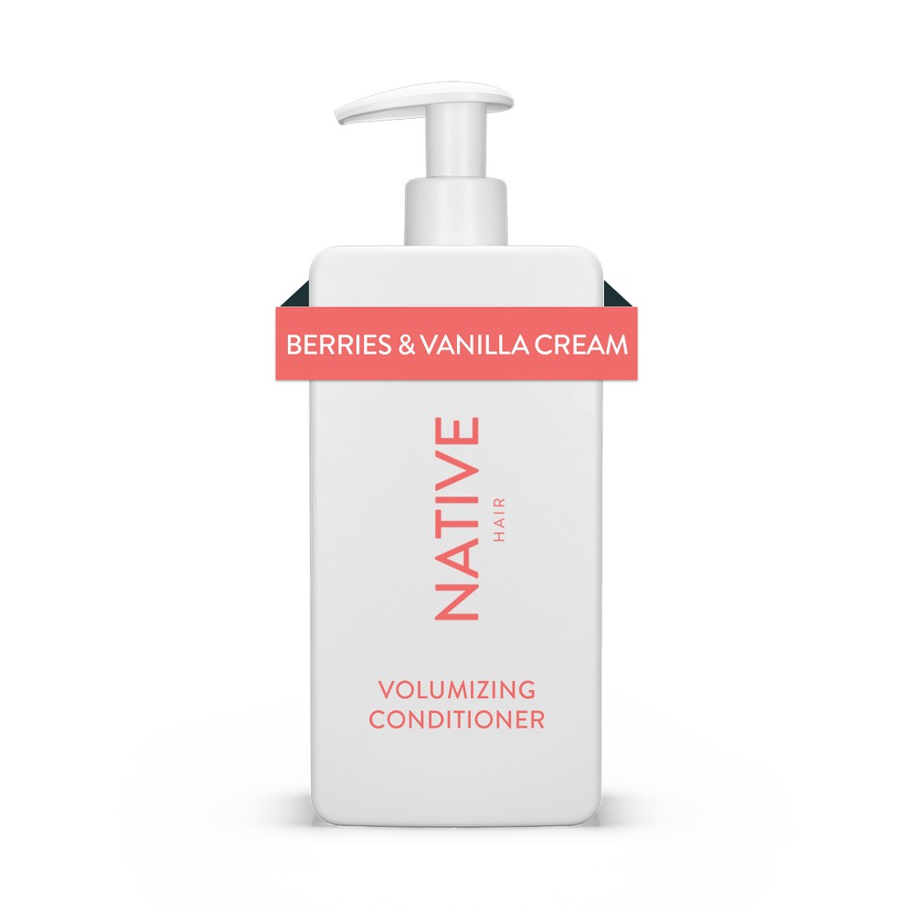 Photos - Hair Product Native Berries & Vanilla Cream Volumizing Conditioner - 16.5 fl oz 
