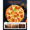 VEVOR Outdoor Pizza Oven, 12 Inch Wood Fired Pizza Ovens, Pellet Pizza-Stove with Thermometer, Portable Pizza-Maker, Black - 4 of 4