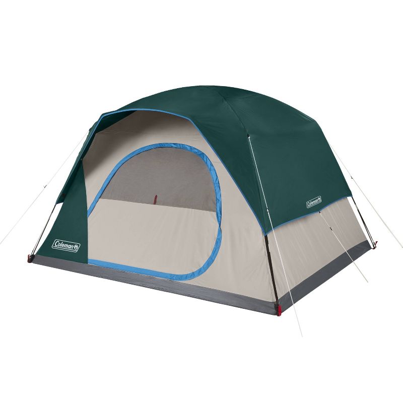 Coleman Skydome 6 Person Family Tent - Evergreen, 1 of 12