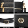 Generic Crossbody Bags for Women Small Shoulder Travel Purses Multi Pocket Triple Crossover - 3 of 4