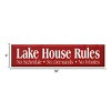 Slickblue Lake Life Wall Decor – Rustic Lake House Rules Wood Sign – Cottage Vibe Wall Accent 9x36, 10 Color Options - 3 of 3