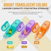 MEDca Monthly Pill Organizer 2 Times/Day, 30 Day Box AM/PM, Morning and Night One Month w/ Daily Removable 31 Organizers and Organizing Tray - 2 of 4