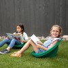 ECR4Kids Leaf Floor Seat, Portable Plastic Kid's Scoop Chair, 6-Piece - 3 of 4