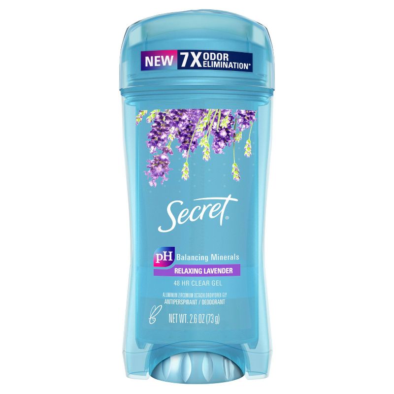 Secret Fresh Clear Gel and Deodorant for Women - Relaxing Refreshing Lavender - 2.6oz, 1 of 13