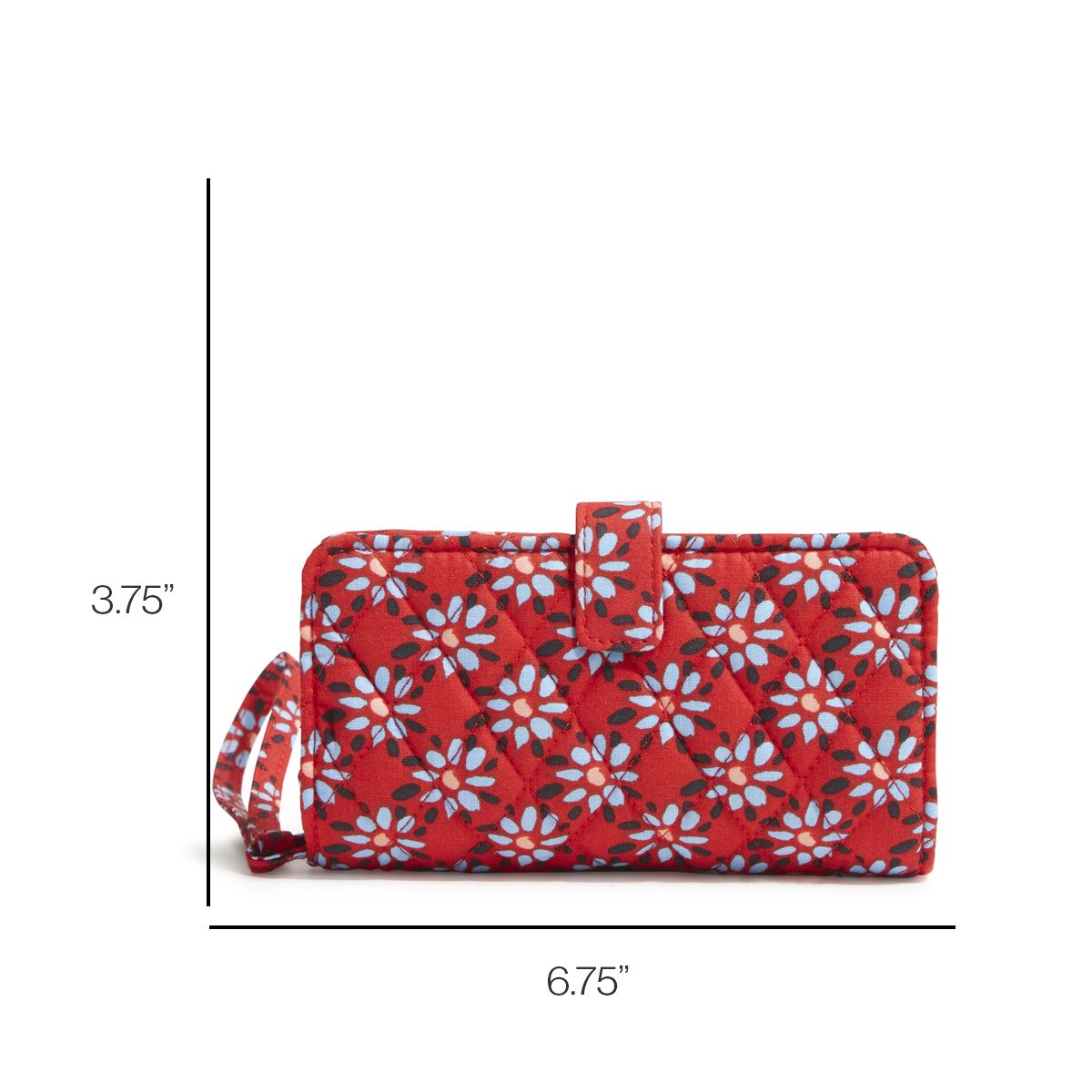 Vera Bradley Women's Outlet Cotton Phone Wristlet - thumbnail 7