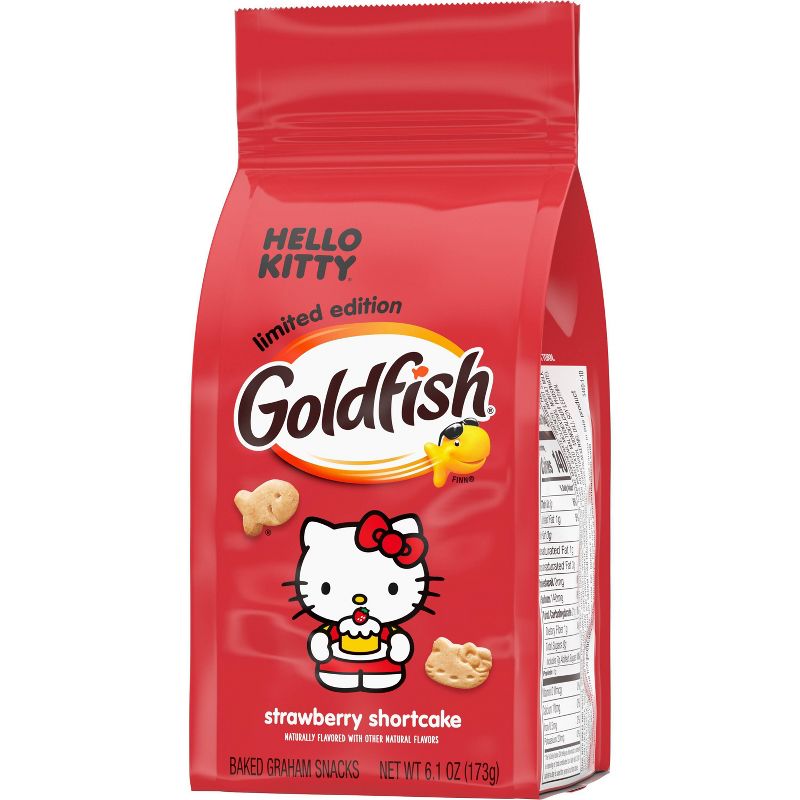 Pepperidge Farm Goldfish Grahams Hello Kitty Strawberry Shortcake Snack Crackers - 6.1oz, 5 of 14