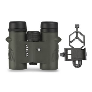 Vortex Diamondback 10x32 Binoculars with Smartphone Adapter Bundle - 1 of 3