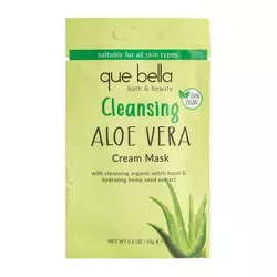 Que Bella Cleansing Aloe Vera Cream Mask - 0.5oz