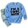 Simply Sage Market S.W.Smiley I'm A Cool Mom Smiley Face Sweatshirt - 3 of 4