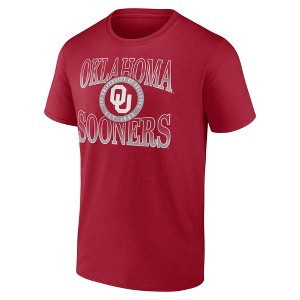 NCAA Oklahoma Sooners Men's Bi-Blend T-Shirt - 1 of 3