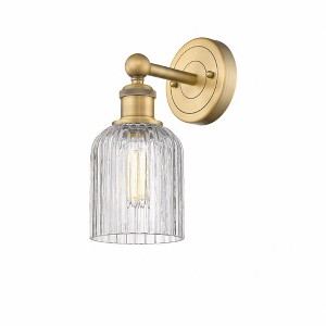 Bridal Veil - 1 Light Wall Sconce In Art Deco Style-11.25 Inches Tall and 5 Inches Wide - 1 of 1
