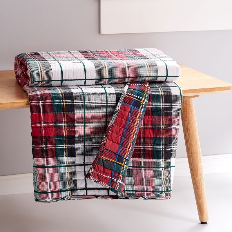 Spencer Holiday Quilted Throw - Levtex Home, 3 of 5