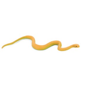 Collectible Wildlife Gifts | Snake, king Brown Snake, Mulga, Rubber Reptile, Realistic Hand Painted,  Model,   Gift,       4 1/2"       F3464 B360 - 1 of 4