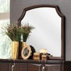 FONTOI Mirror Furniture Oval Wall Mirror Smooth Frame Design Enhances Modern Elegance for Bedroom Living Room Entryway Décor, Espresso, 1"*41"*37" - 2 of 4