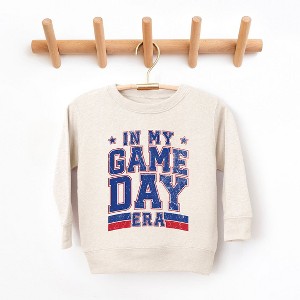 The Juniper Shop In My Game Day Era - Blue Toddler Graphic Sweatshirt - 1 of 3