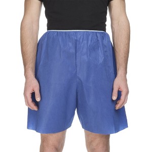 McKesson Adult Disposable Exam Shorts Blue Large 25 Ct - 1 of 4