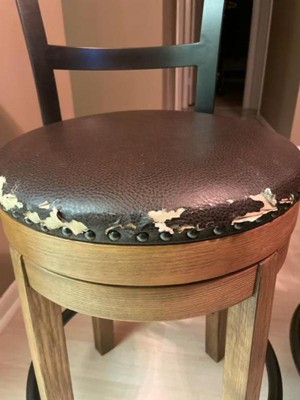 Pinnadel Counter Height Upholstered Bar Stool