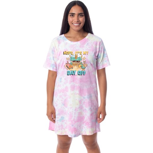 Nickelodeon Spongebob Squarepants Womens Nightgown Sleep Pajama