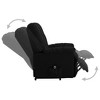 vidaXL Power Lift Chair Black 100% polyester Standard - 4 of 4