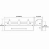 Elk Home Copley 3 - Light Vanity in  Matte Black/Aspen - 2 of 3