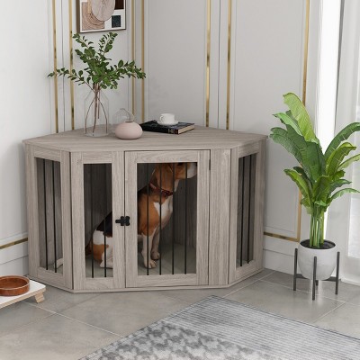Outdoor Dog Shade Shelter with Steel Frame,Portable Water Resistant Dog House Canopy for Camping,Patio,Garden,Backyard - LAOTIES