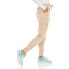 Medichic Women's Seven Pocket Cargo Scrub Pants Joggers with 4-Way Stretch - 4 of 4